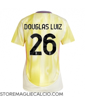 Juventus Douglas Luiz #26 Maglia Gara Trasferta Repliche 2024-25 Donna